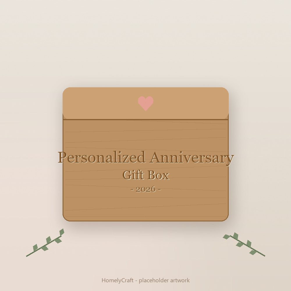 Personalized Anniversary Gift Box