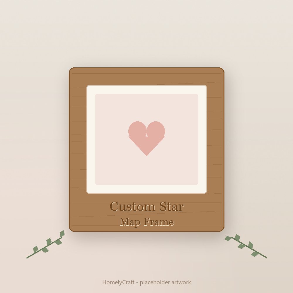 Custom Star Map Frame