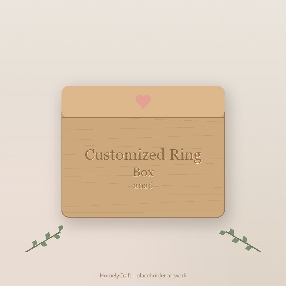 Customized Ring Box