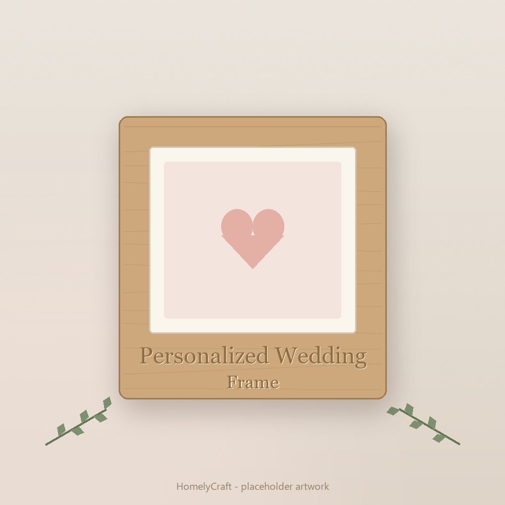Personalized Wedding Frame