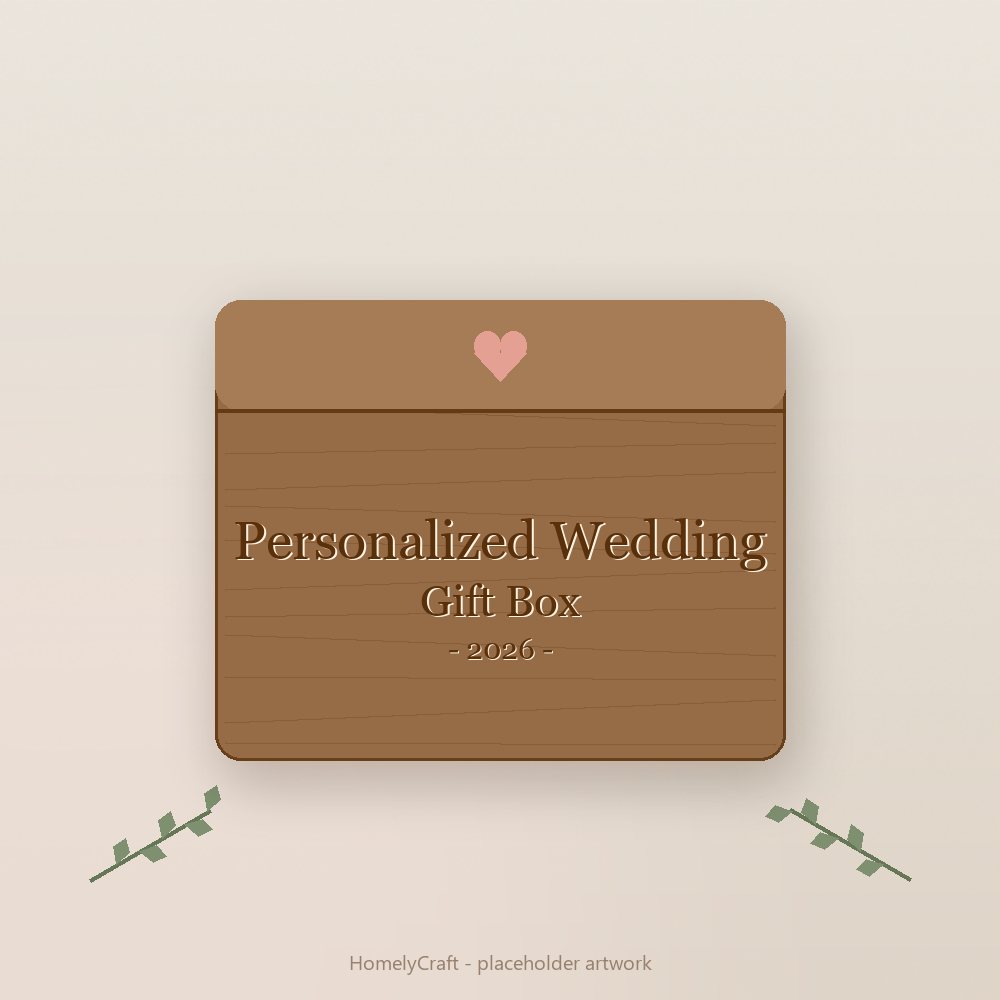 Personalized Wedding Gift Box